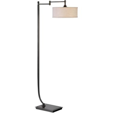 Uttermost Lamine Dark Bronze Floor Lamp