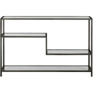 Uttermost Leo Industrial Console Table