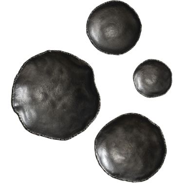Uttermost Lucky Coins Nickel Wall Decor Set Of 4