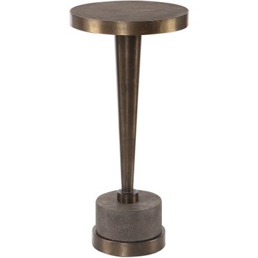 Uttermost Masika Bronze Accent Table
