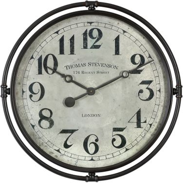 Uttermost Nakul Industrial Wall Clock