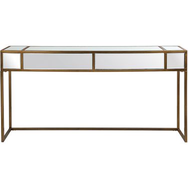 Uttermost Reflect Mirrored Console Table