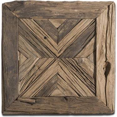 Uttermost Rennick Reclaimed Wood Wall Art
