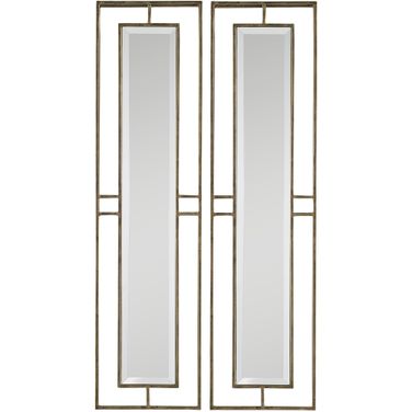 Uttermost Rutledge Gold Mirrors Set Of 2
