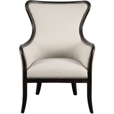 Uttermost Sandy Wing Back Armchair