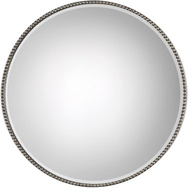Uttermost Stefania Beaded Round Mirror