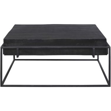 Uttermost Telone Modern Black Coffee Table