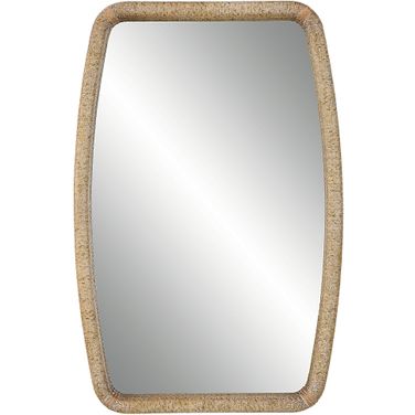 Uttermost Tiki Rattan Mirror