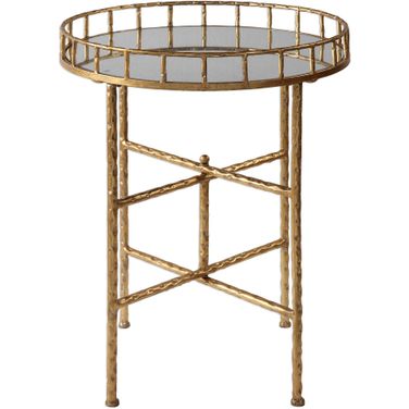 Uttermost Tilly Bright Gold Accent Table