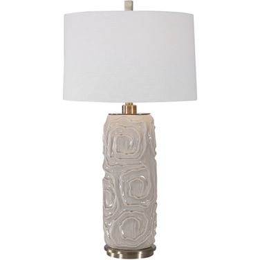 Uttermost Zade Warm Gray Table Lamp