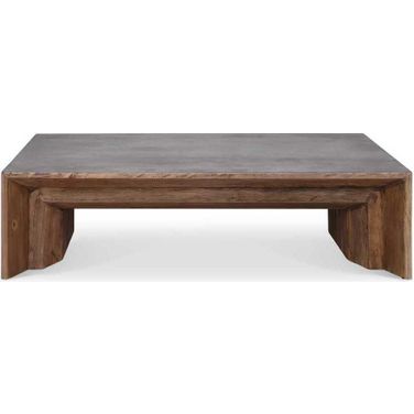 Vail Elm Coffee Table In Gray