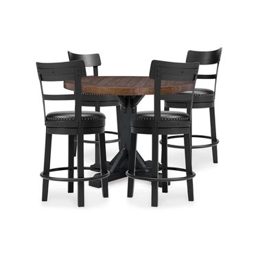 Valebeck Counter Height Dining Room Set In Multi
