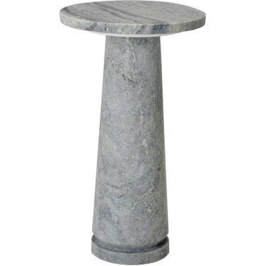 Valentia Rd Marble Accent Table In Light Grey