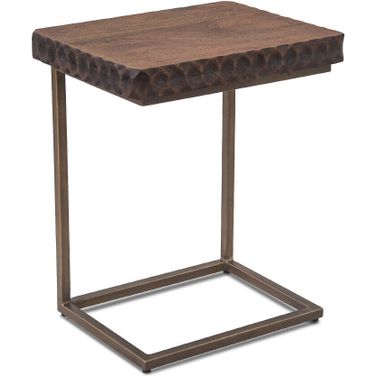Vallarta Side Table with Mango Wood In Two Tone