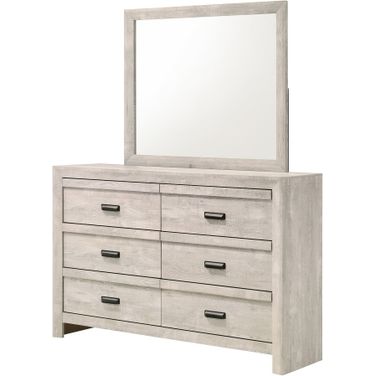 Valor Dresser Mirror In Antique White