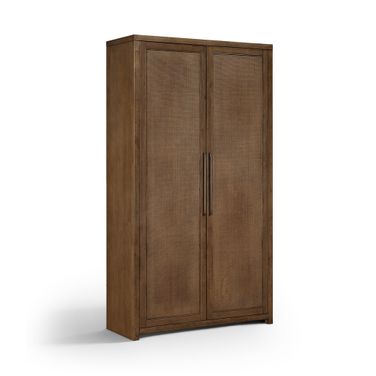 Vana Solid Wood Storage Cabinet In Brown