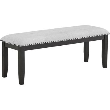 Vance Bench In Charcoal and Gray