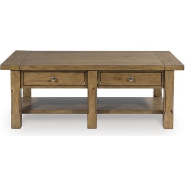 Vandenmore Coffee Table In Medium Brown
