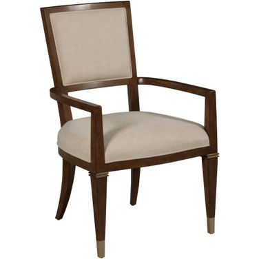 Vantage Warm Brown Bartlett Arm Chair Set Of 2