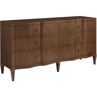 Vantage Warm Brown Littleton Drawer Dresser