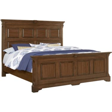 Heritage King Mansion Bed In Amish Cherry