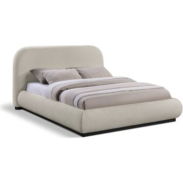 Vaughn King Bed In Beige