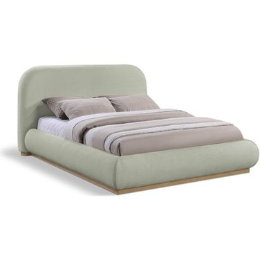 Vaughn King Bed In Mint/Natural