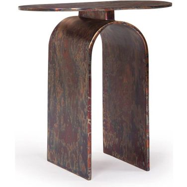 Vault Brown Side Table