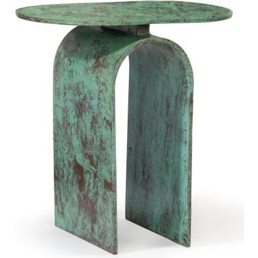 Vault Side Table In Green
