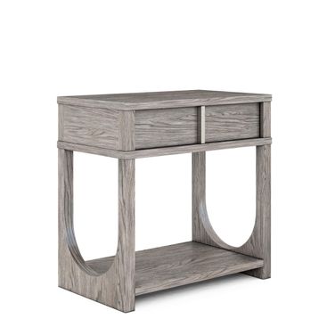Vault Small Nightstand In Gray