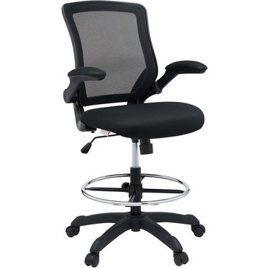 Veer Black Drafting Chair