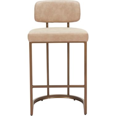 Velar Counter Stool Set of 2 In Beige