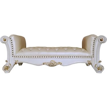 Vendome Bench In Antique Pearl