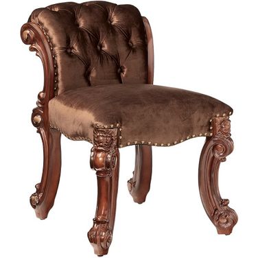 Vendome Cherry Vanity Stool
