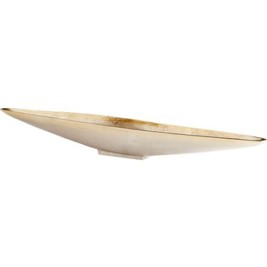 Venezia Rough Nickel And Gold Medium Tray