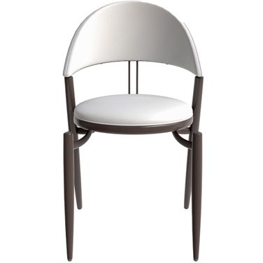 Venice Modern Dining Chair In White