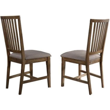 Venus 19 Inch Wood Dining Chair Set of 2 In Natural Oak