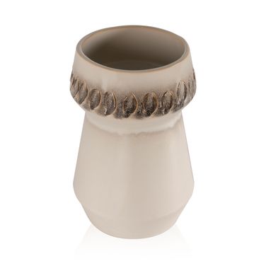 Vera Ceramic Table Vase Large In White
