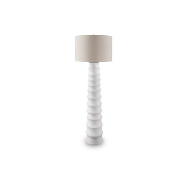 Veraleigh Floor Lamp In White