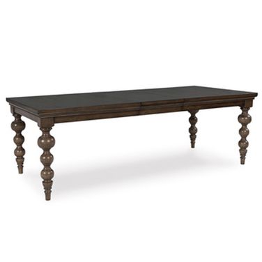 Veramond Dining Extension Table In Dark Brown
