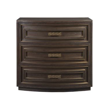 Verbatim Verbatim Convex Hall Chest In Dark Brown
