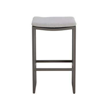 Verin Barstool In Warm Grey and Gracebay Light Grey