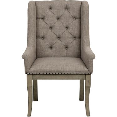 Vermillion Subtle Bisque Arm Chair Set of 2