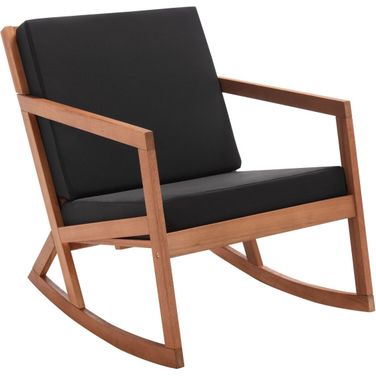 Vernon Rocking Chair in Natural and Black