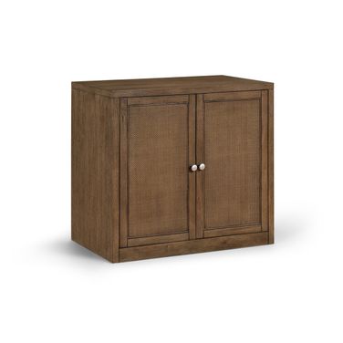 Vero Solid Wood and Oak Veneer Sideboard In Brown