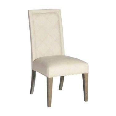 Verona Chair Set of 2 In Burnished Oak and Dove