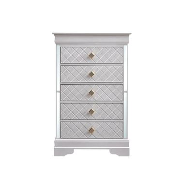 Verona Chest In Pearl White