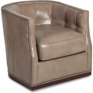 Veronica Swivel Chair In Clay