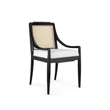 Veronika Armchair Set of 2 In Black