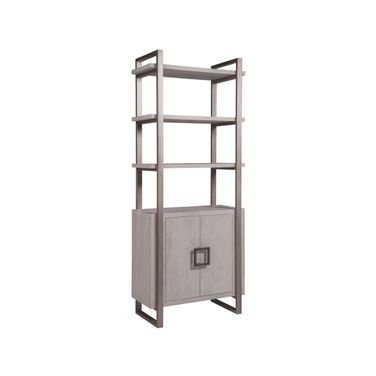 Cohesion Program Vertex Bookcase In Bianco